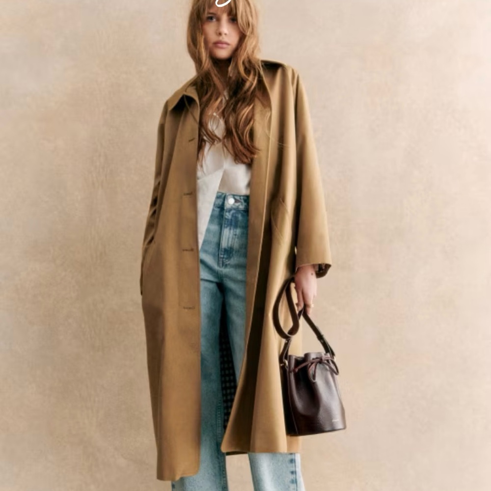 Sezane Clyde Trench Coat NWT